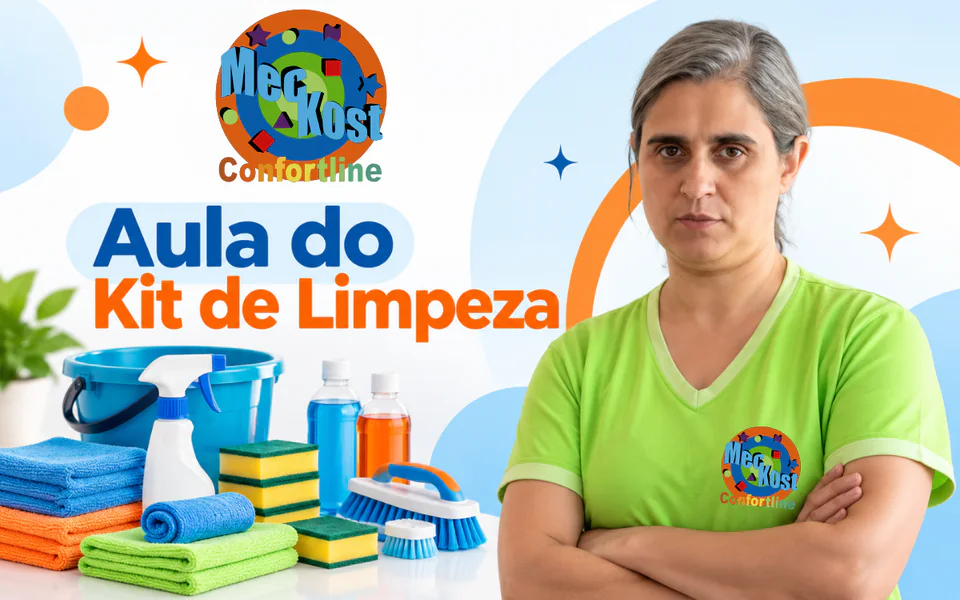 Aula de como fazer Kit de Limpeza