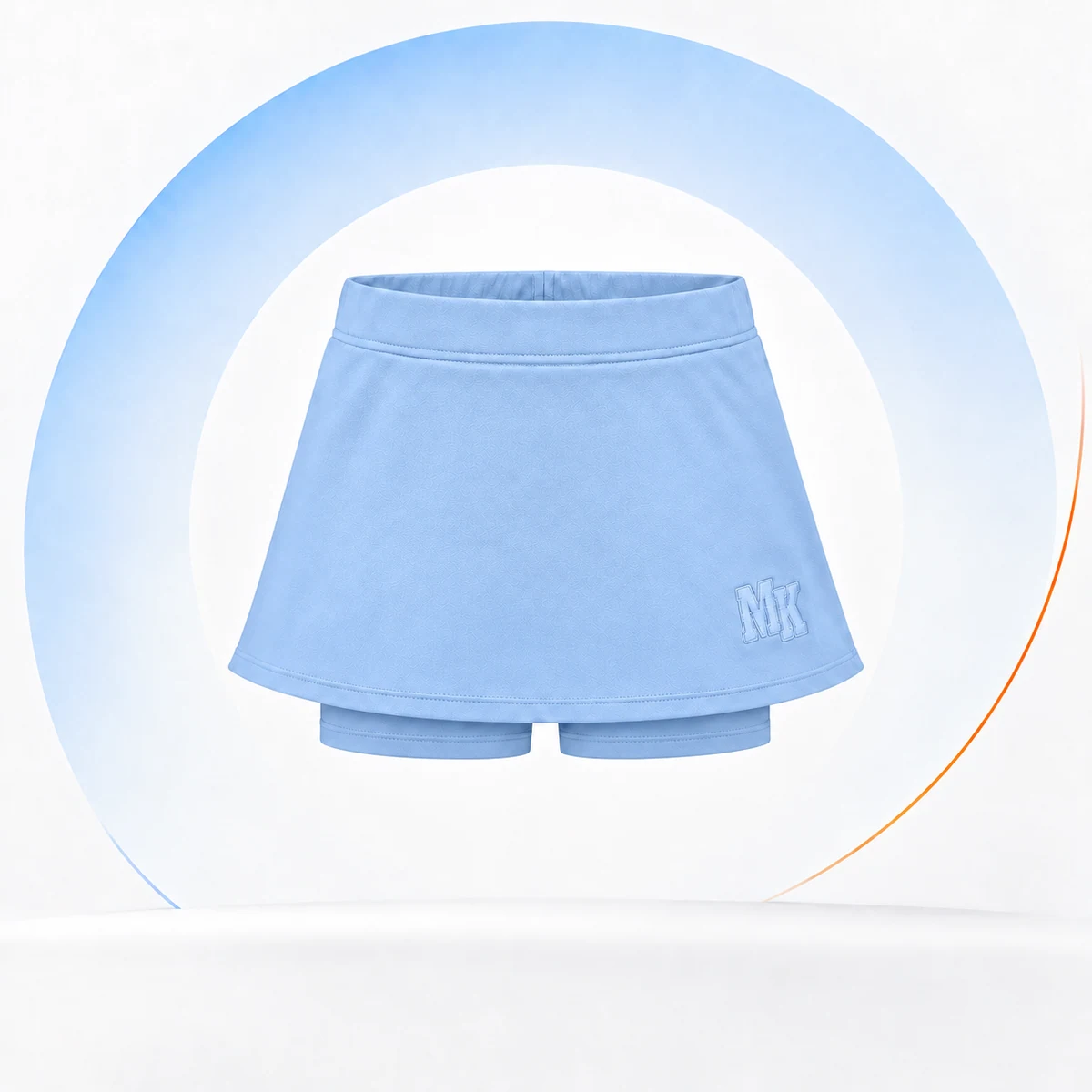 Saia shorts · Azul Bebê